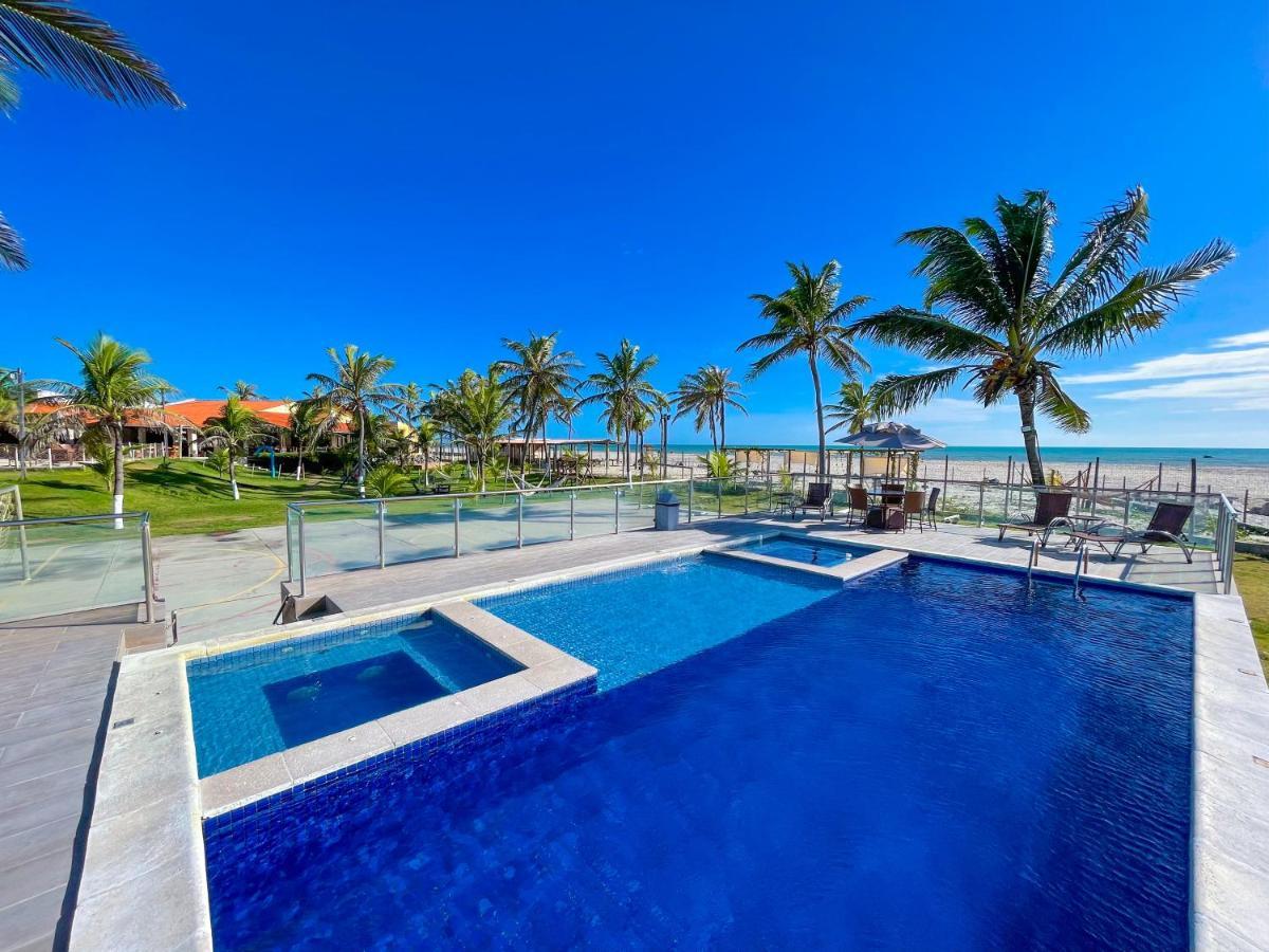 Jangadeiro Praia Hotel Resort - Parque Aquatico E Pe Na Areia Aquiraz Exterior foto